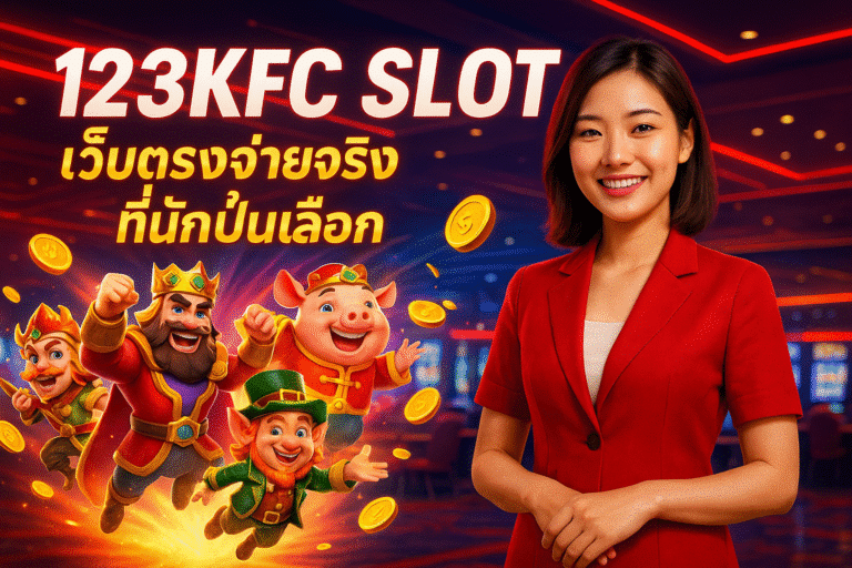123KFC SLOT เว็บตรงจ่ายจริงที่นักปั่นเลือก