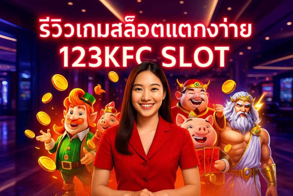 รีวิวเกมสล็อตแตกง่าย 123KFC SLOT