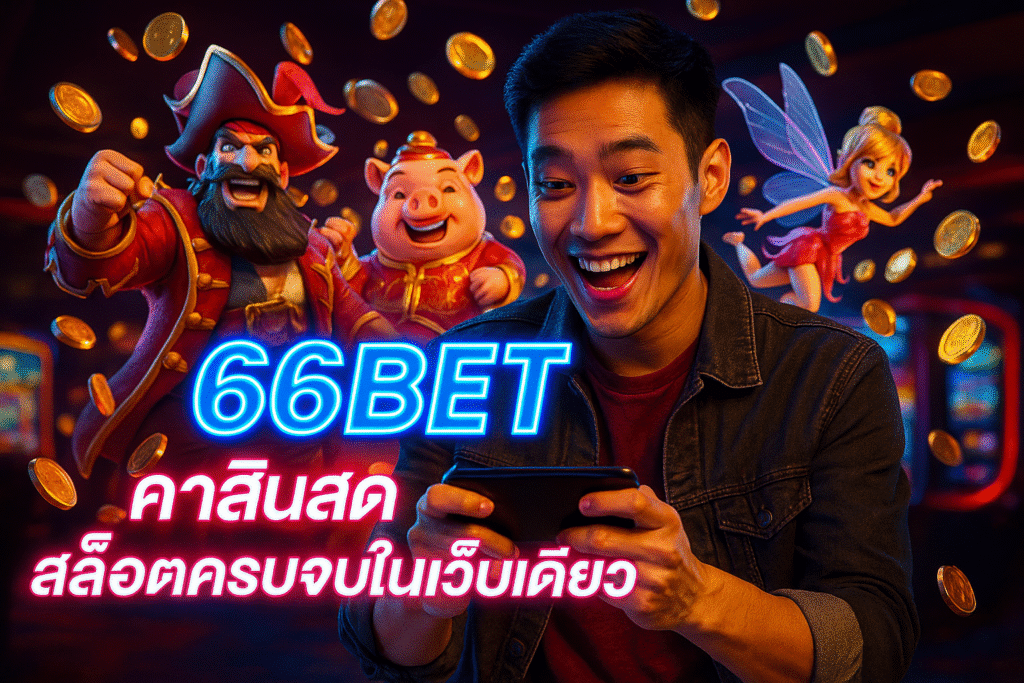 66BET คาสิโนสด สล็อตครบจบในเว็บเดียว